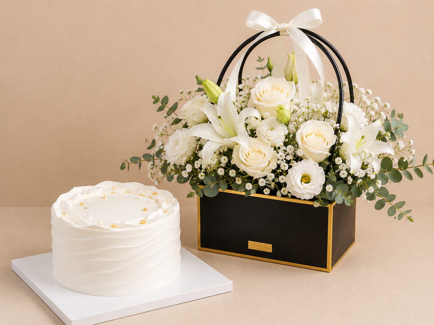 Sweetheart Bloom & Cake Set