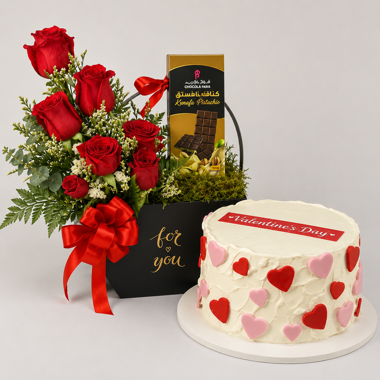 Just for You Gift Hamper with cake
