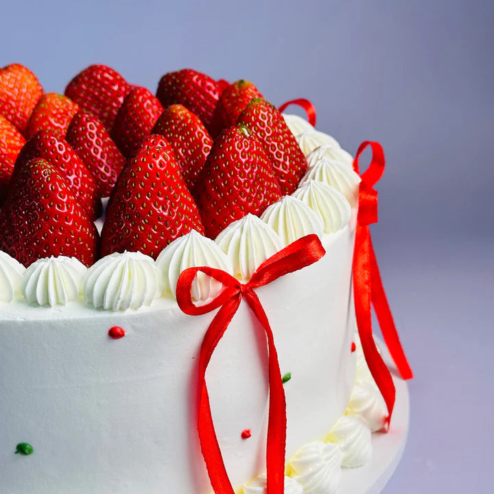 Royal Strawberry Affair Cake