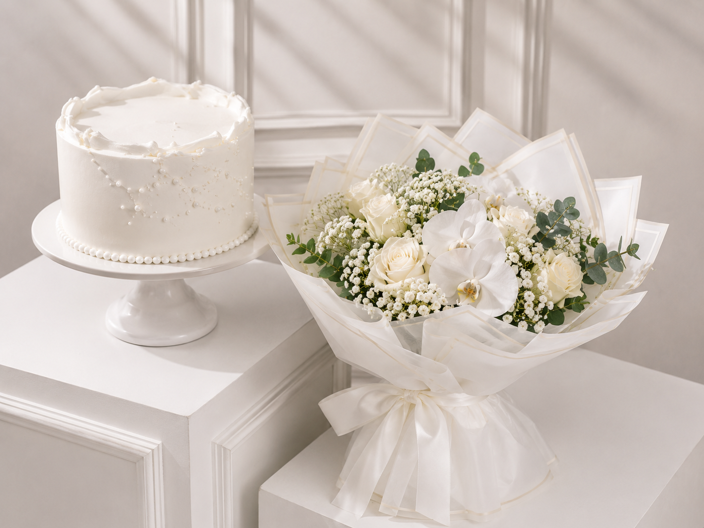 Special Combo Bouquet and Marj perfume