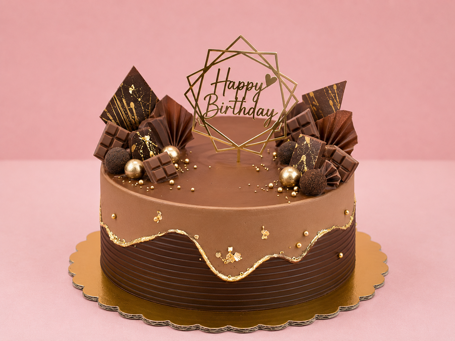Sensational Chocolate drip Cake
