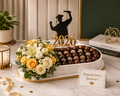 Graduation Flowers & Chocolate Set