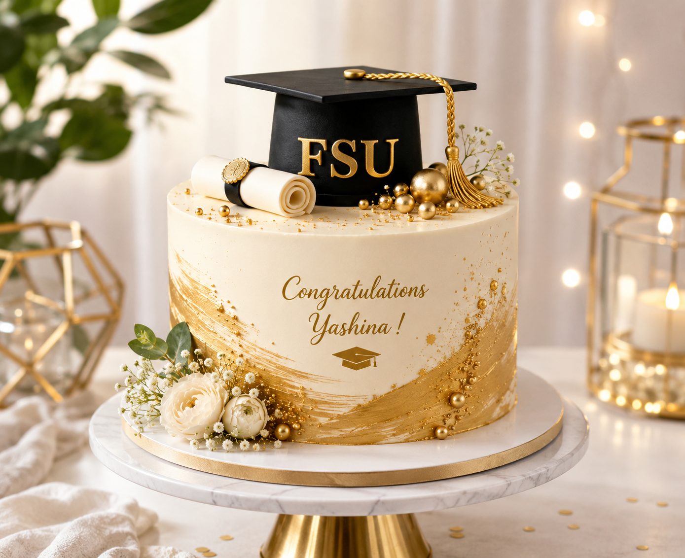 Graduation Success Story Cake