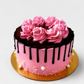Terrific Pink Butterscotch Cake