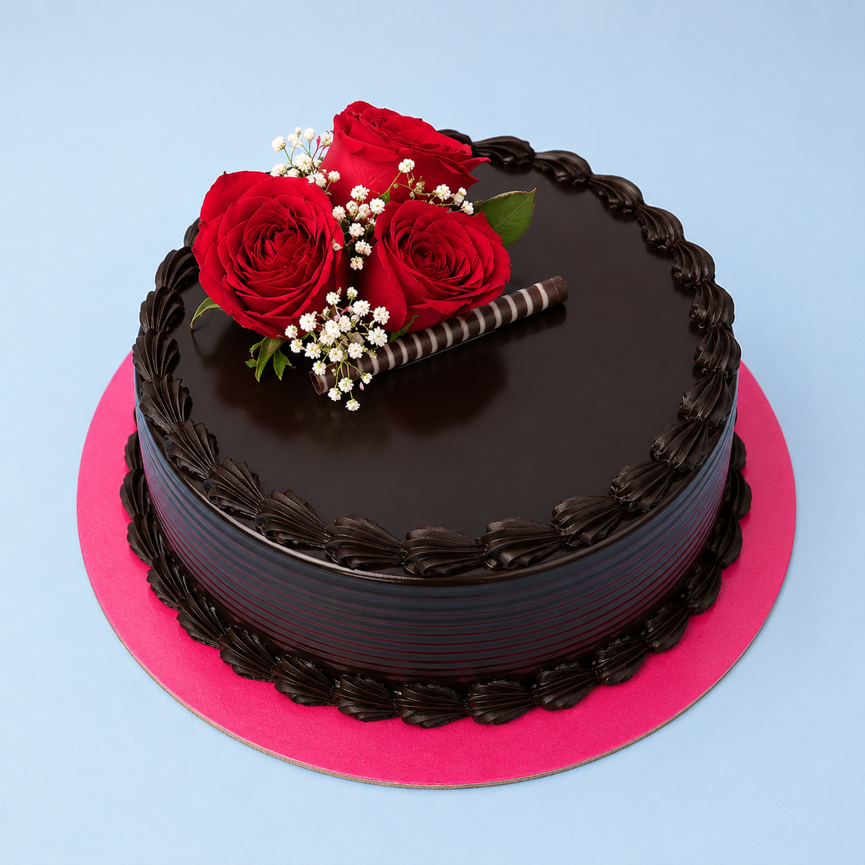 Toothsome Dark Chocolate Cake