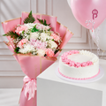Blush Blossom Celebration Cake
