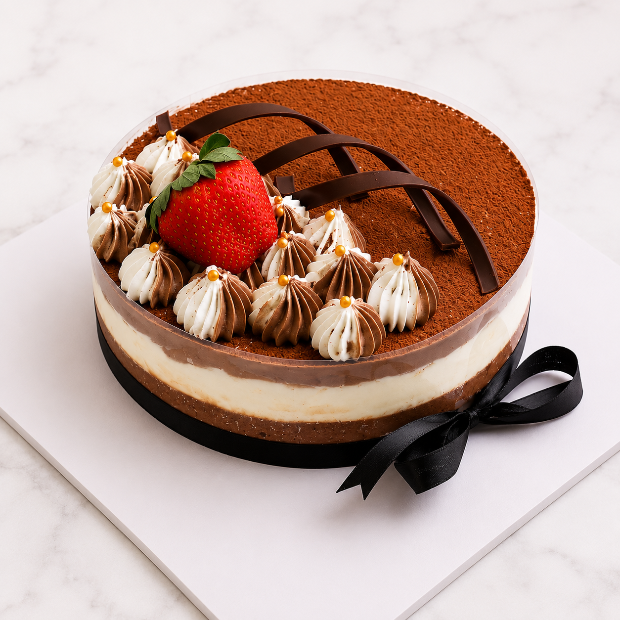 Triple Treat Chocolate Cake