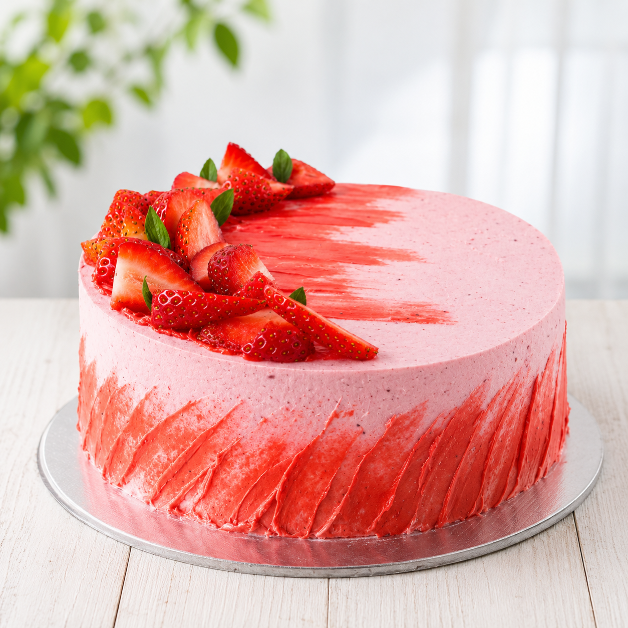 Yummy Strawberry Cake