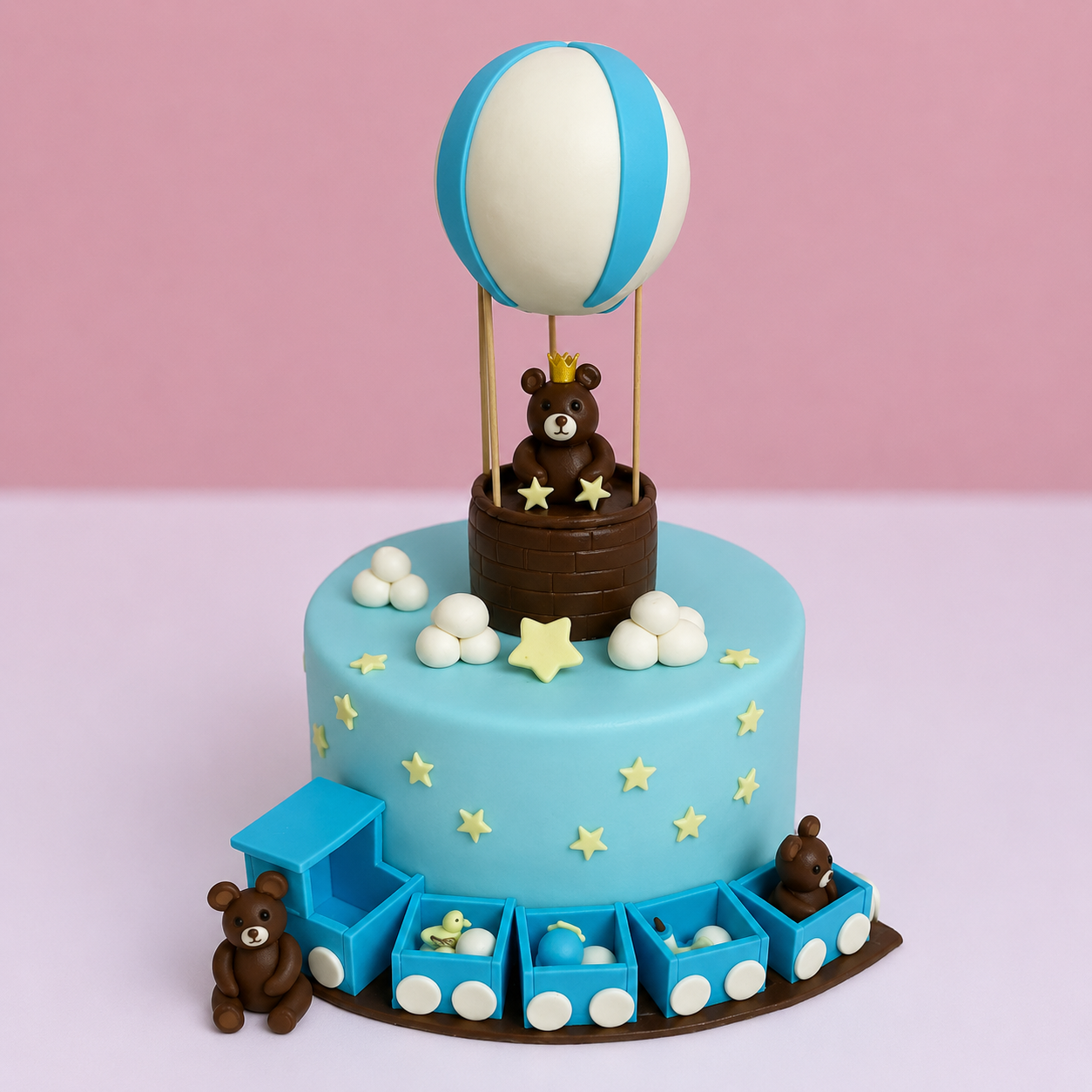 Adorable Teddy Bear Cake