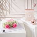 Flour basket Cake and Rose noir perfume