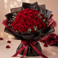 Splendid 50 Red Roses Bouquet