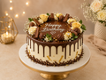 Sensational Chocolate drip Cake