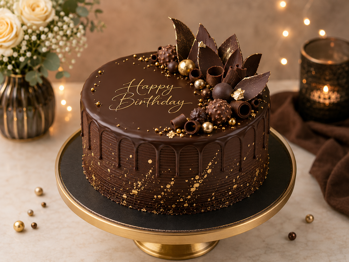 Fruit & Chocolate Loaded Cake