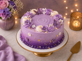 Lavender Pearl Cake