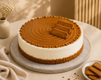 Brown lotus cake