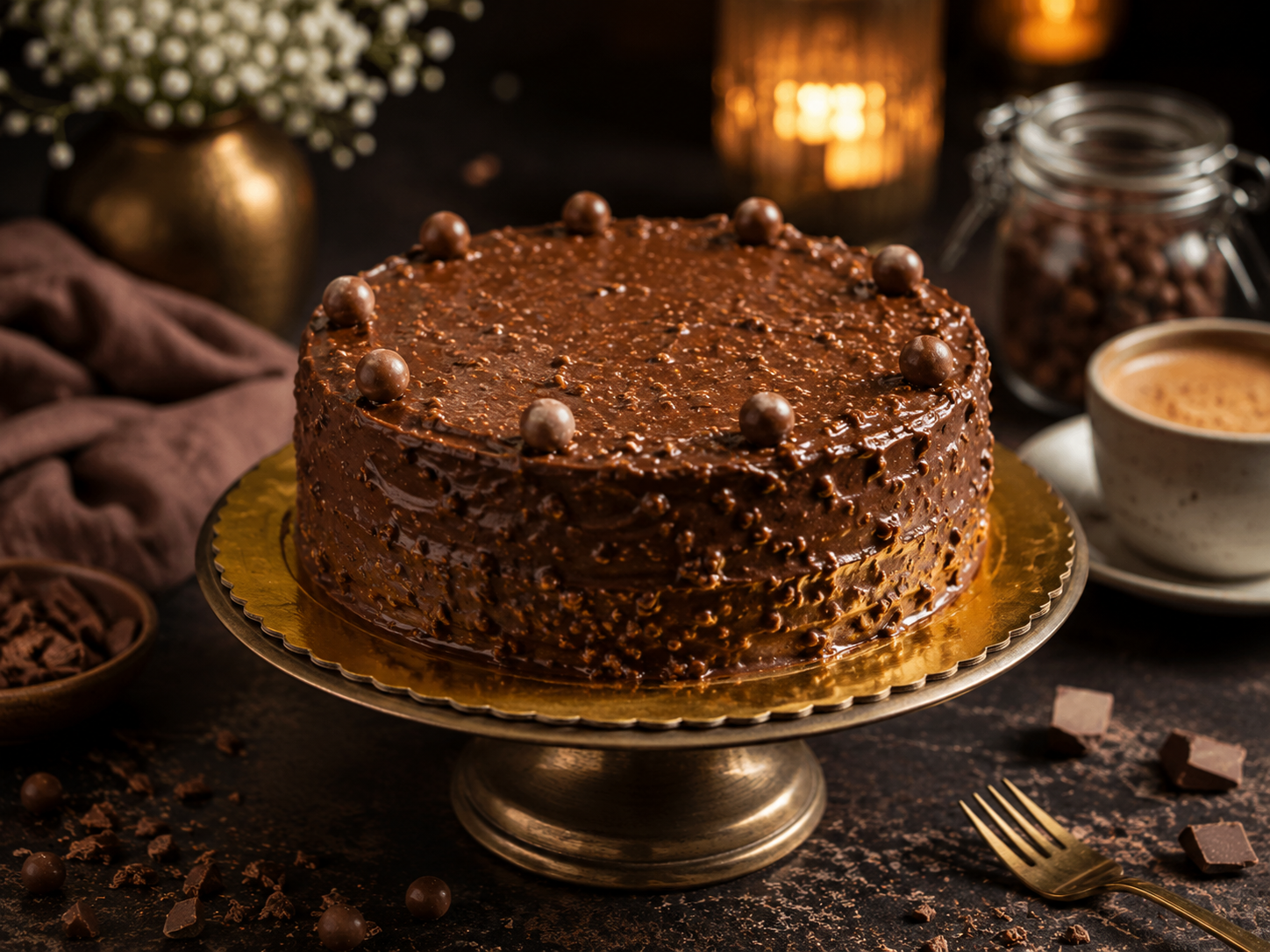 Chocolate Nutty Cake