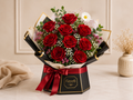 Magical Red Rose Flower Bouquet