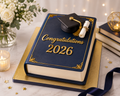 Graduation Day Book Cake