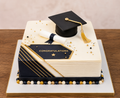 Black Beauty Graduation Day Cake